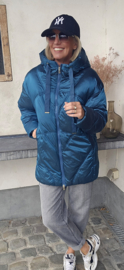 TISHA fancy coat teal