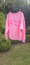 PAIN AU CHOCOLAT sweatshirt pink