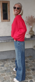 LIESJE 2 cardigan red