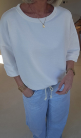 PALMA sweatshirt white