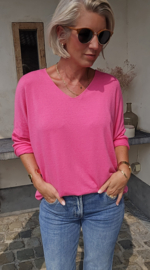BUYorCRY summer knit bubblegum pink