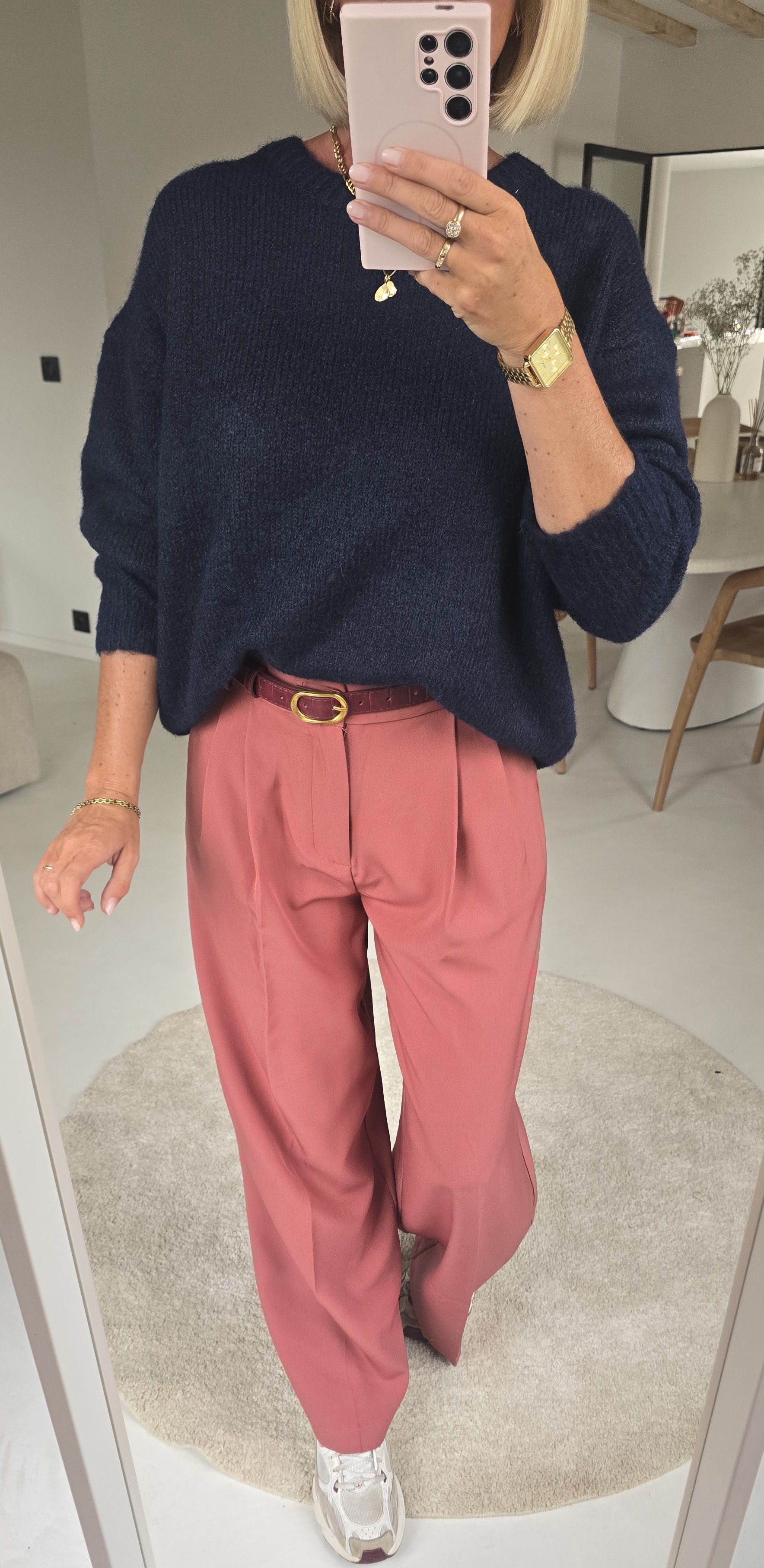 BEZIERS soft knit navy