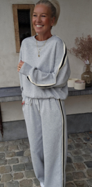 TILLY wide leg pants grey