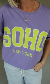 SOHO cotton T-shirt lilac