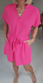 MIA basic dress fuschia