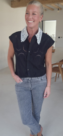 LORA 2 relax jeans washed darker grey
