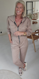 ANA sweatshirt jumpsuit taupe
