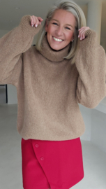 CHARLINE turleneck knit camel