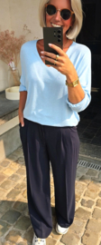 BUYorCRY summer knit soft blue