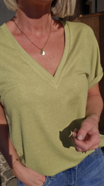 INA viscose tee anis
