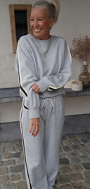TILLY wide leg pants grey