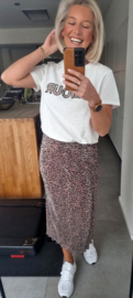 ROAR skirt leo print