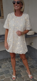 JASMINE party dress ecru