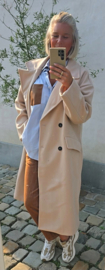 MADISON oversized cotton shirt soft blue