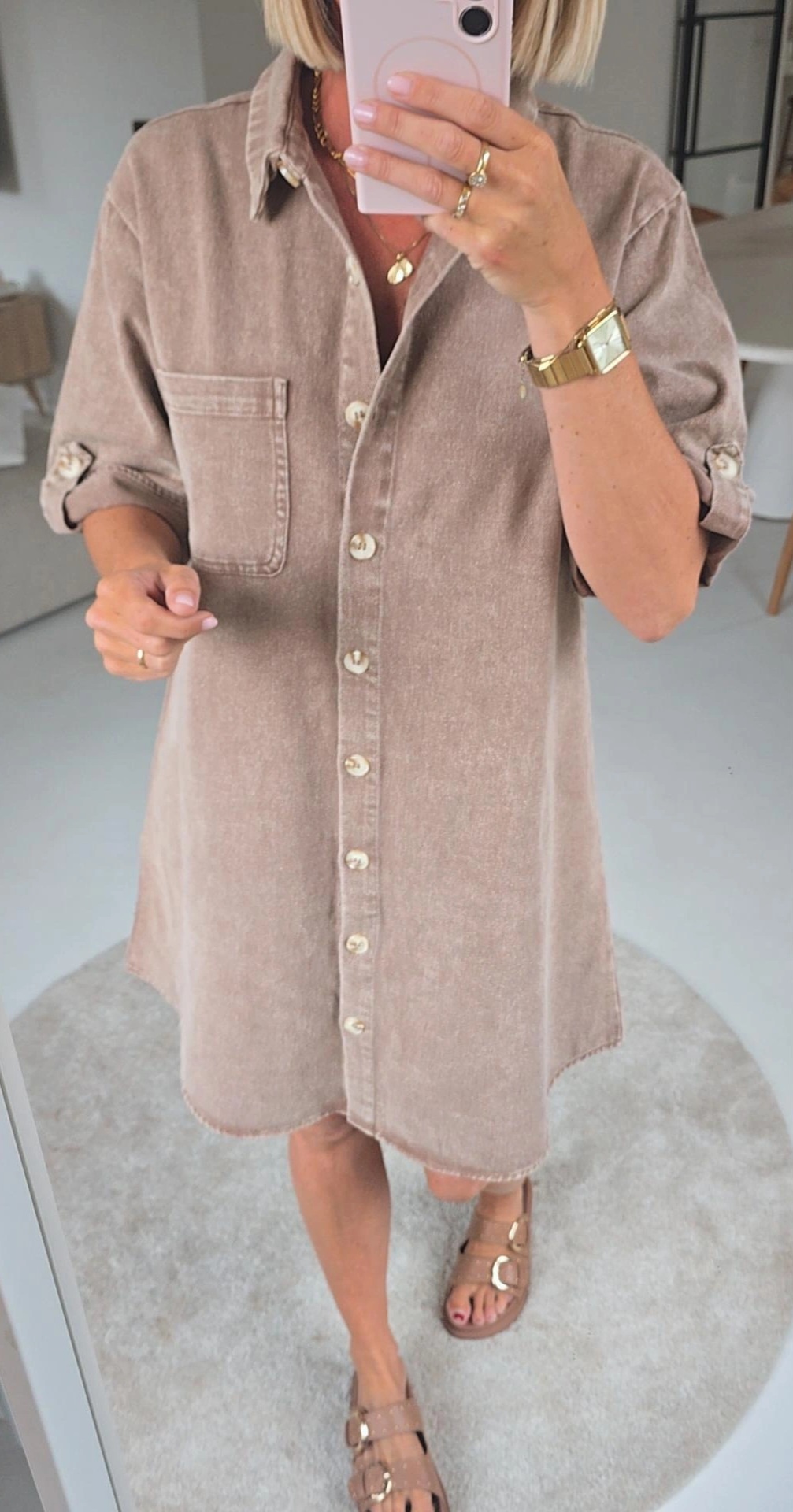 THE PERFECT JEANS 3 dress coffee