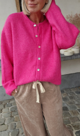 LIESJE cardigan fuschia