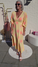 POSITANO maxi tetra dress sunny yellow