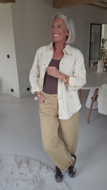 ALBA cotton shirt jacket