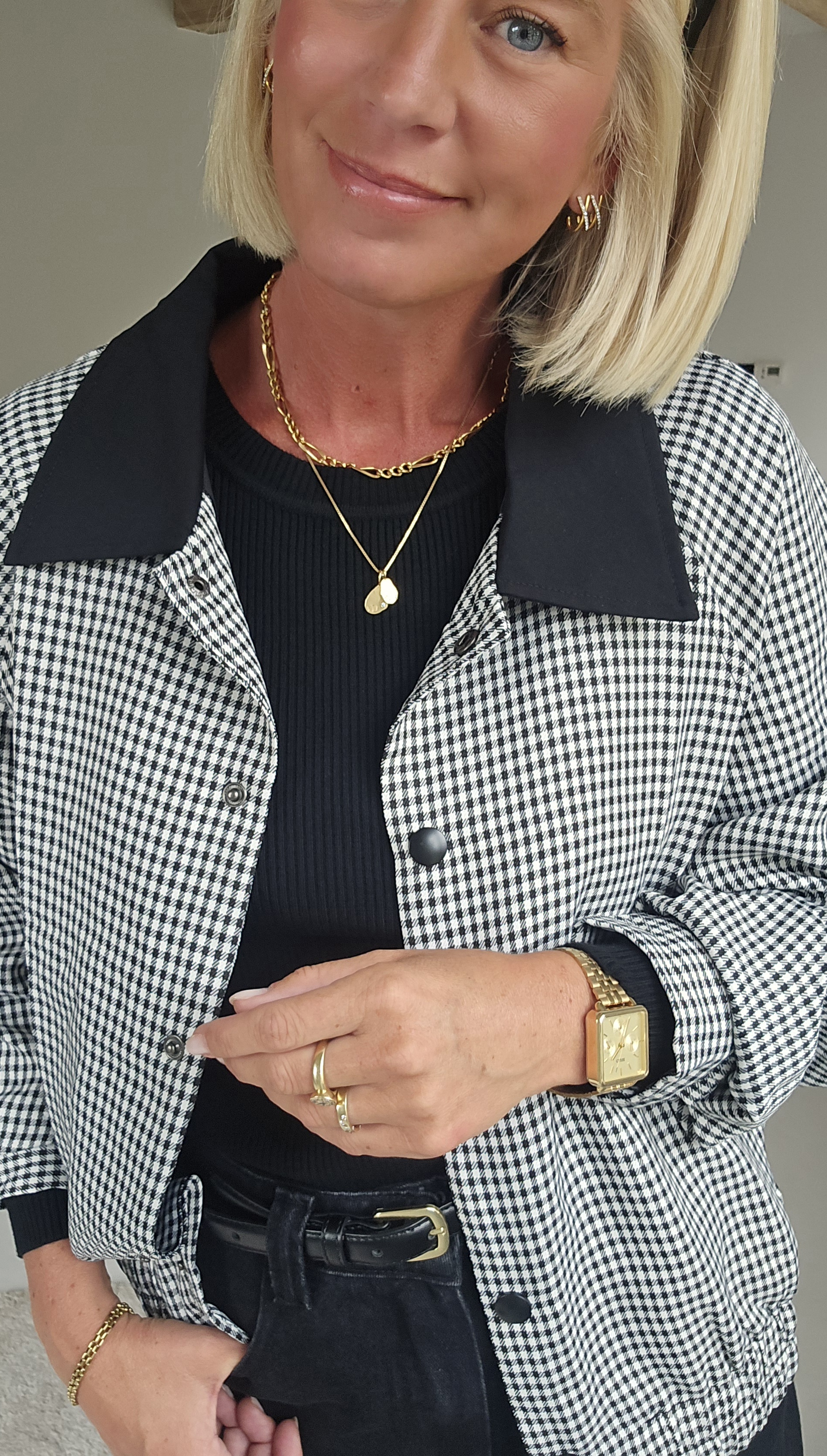CAITH vichy jacket