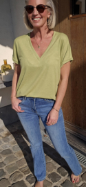 INA viscose tee anis