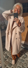 TRUDY maxi  coat beige