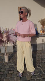 SOFT HORIZON knit baby pink