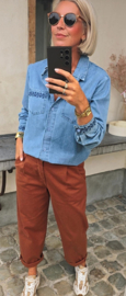 USHI jeans shirt blue