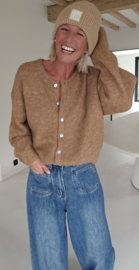 LIESJE cardigan camel