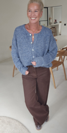 LIESJE cardigan jeans blue