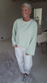 JOJO longsleeve pastel mint