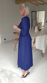 ÉLAN SOIRÉE maxi dress navy