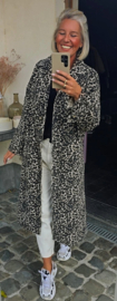 LEO maxi corduroy coat