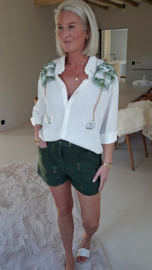 PALMTREE lover linen shirt