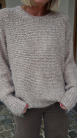 GLAM knit taupe