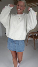 VALENTINE sweatshirt soft mêlee grey