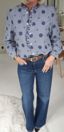 TALIA wide leg jeans dark blue