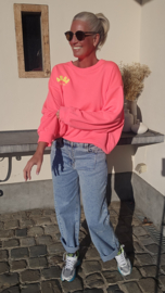 SOHO sweatshirt neon coral