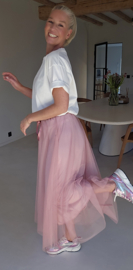 TINI tule skirt soft pink