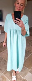 RIMINI maxi tetra dress mint