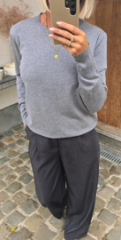 BASIC knit grey