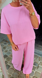 BUYorCRY comfy set baby pink