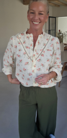LORETTA tetra flower shirt