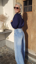 NOEMI wide leg jeans softer blue