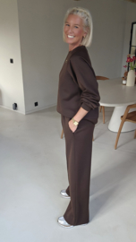 JOSJE jogger set chocolat