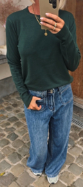 BASIC knit forest green
