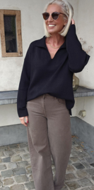 MILI shirt knit black