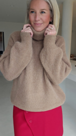 CHARLINE turleneck knit camel