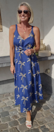 PALMTREE maxi dress jeans blue