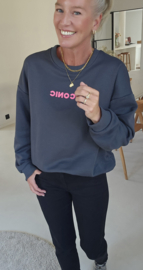 ICONIC sweatshirt dark grey