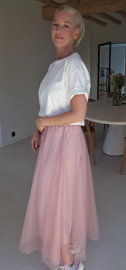 TINI tule skirt soft pink